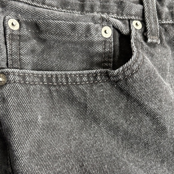 Levi's 505s Relaxed Fit Black Jeans size 38x30 GUC - Picture 6 of 7